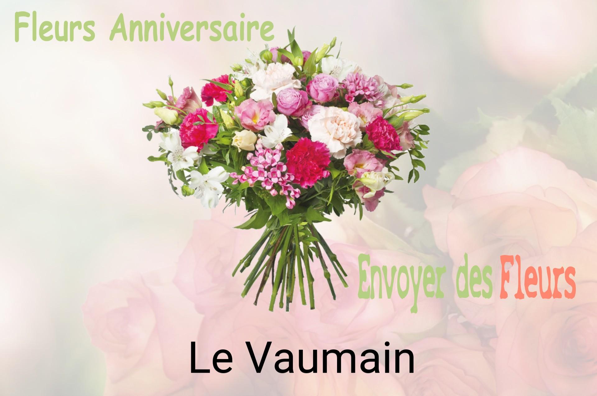 Bouquet de fleurs d’anniversaire livré à Le Vaumain